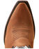 Image #4 - Ariat Women's Chimayo Roughout Booties - Snip Toe, Brown, hi-res