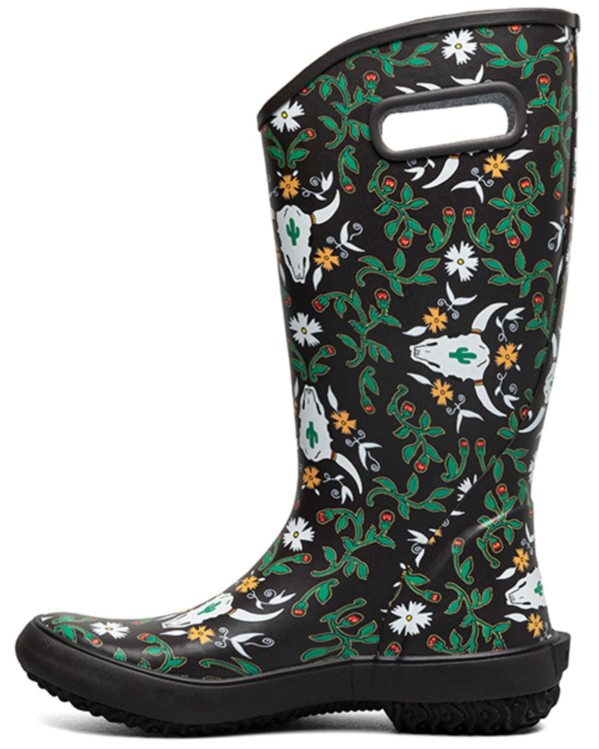 Image #3 - Bogs Women's Rodeo Rain Boots - Round Toe, Dark Brown, hi-res