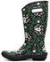 Image #3 - Bogs Women's Rodeo Rain Boots - Round Toe, Dark Brown, hi-res