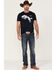 Image #2 - Wrangler Men's 75 Years Horse Graphic T-Shirt , Dark Blue, hi-res