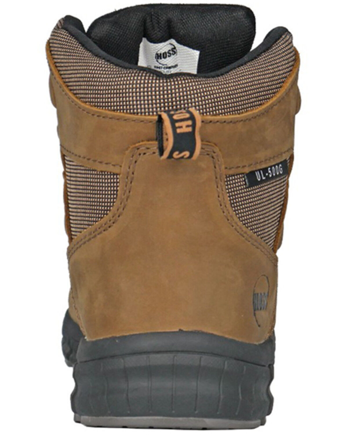 Image #5 - Hoss Men's Tikaboo Ultra Light Lace-Up Work Boots - Composite Toe, Brown, hi-res