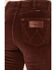 Image #4 - Wrangler Retro Women's Corduroy High Rise Stretch Trouser Jeans, Brown, hi-res