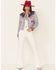 Double D Ranch Women's Multi Print Chick Fiddle Button-Front Jacket , Multi, hi-res