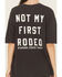 Image #4 - Z Supply x Diamond Cross Ranch Women's Howdy Not My First Rodeo Short Sleeve Graphic Tee, Black, hi-res