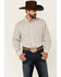 Resistol Men's Gray Sycamore Stripe Long Sleeve Button Down Western Shirt , Grey, hi-res