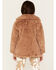 Image #4 - Urban Republic Little Girls' Faux Fur Long Coat , Brown, hi-res