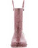 Image #4 - Western Chief Girls' Glitter PVC Rain Boots - Round Toe, Rose Gold, hi-res