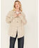 Image #1 - Rock & Roll Denim Women's Western Shacket, Natural, hi-res