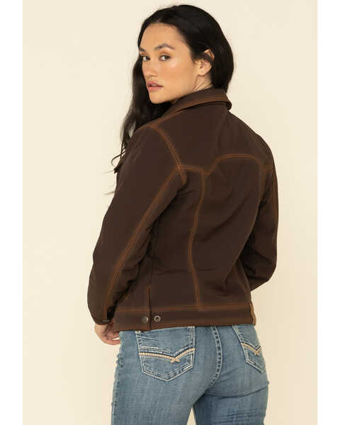 Image #5 - STS Ranchwear Women's Brown Brumby Softshell Jacket , Brown, hi-res