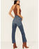 Image #3 - Kimes Ranch Women's Monica Medium Wash Mid Rise Cropped Jeans , Medium Wash, hi-res