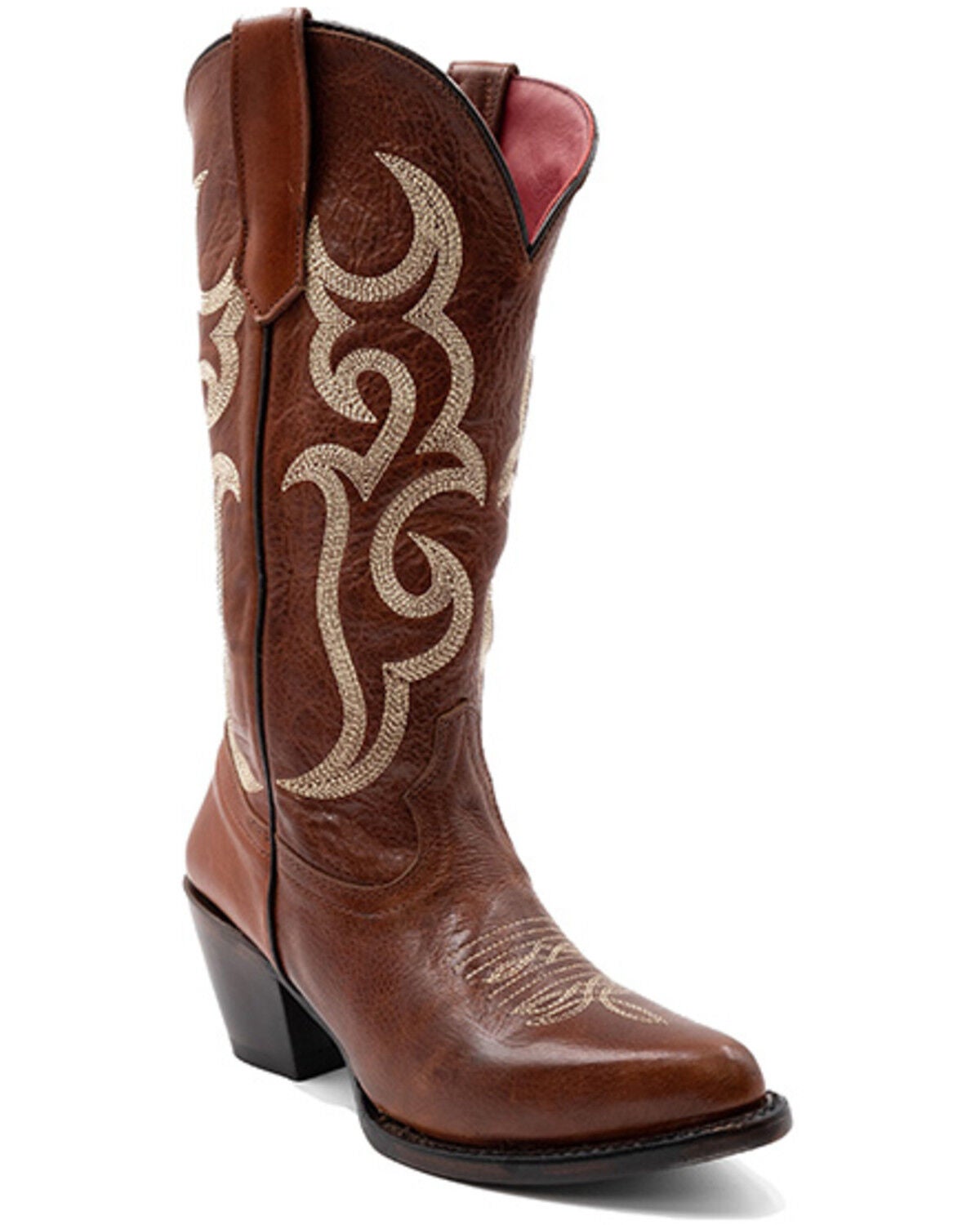 Image #1 - Ferrini Women's Quinn Western Boots - Round Toe, Brown, hi-res