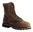 Justin Men's Pulley Waterproof Met Guard 8" Lace-Up Work Boots - Composite Toe, Brown, hi-res