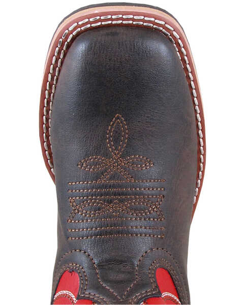Image #2 - Smoky Mountain Boys' Blaze Western Boots - Square Toe, , hi-res