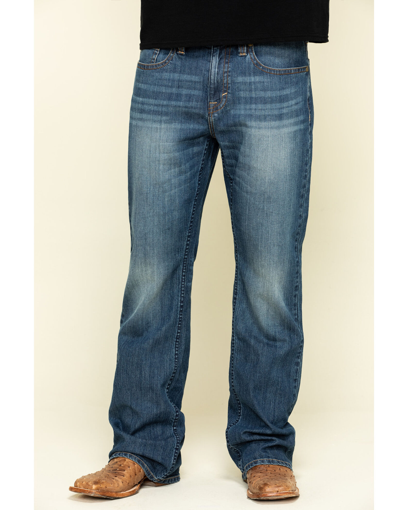 Men's relaxed bootcut jeans sale