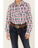 Image #3 - Shyanne Girls' Southwestern Print Long Sleeve Western Button-Down Shirt, Ivory, hi-res