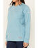 Image #3 - Ariat Women's FR Air Henley Long Sleeve Work Shirt , Blue, hi-res