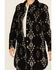 Image #3 - Shyanne Women's Southwestern Print Button-Down Shacket, Black, hi-res