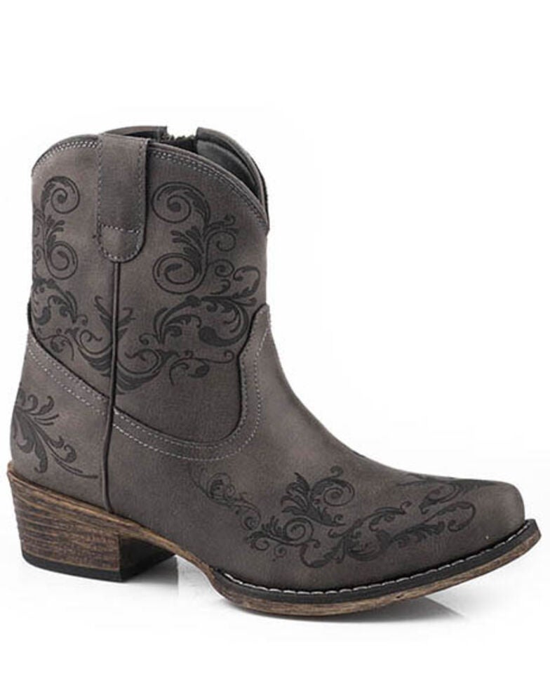 Roper Women's Short Stuff Fashion Booties Snip Toe Sheplers