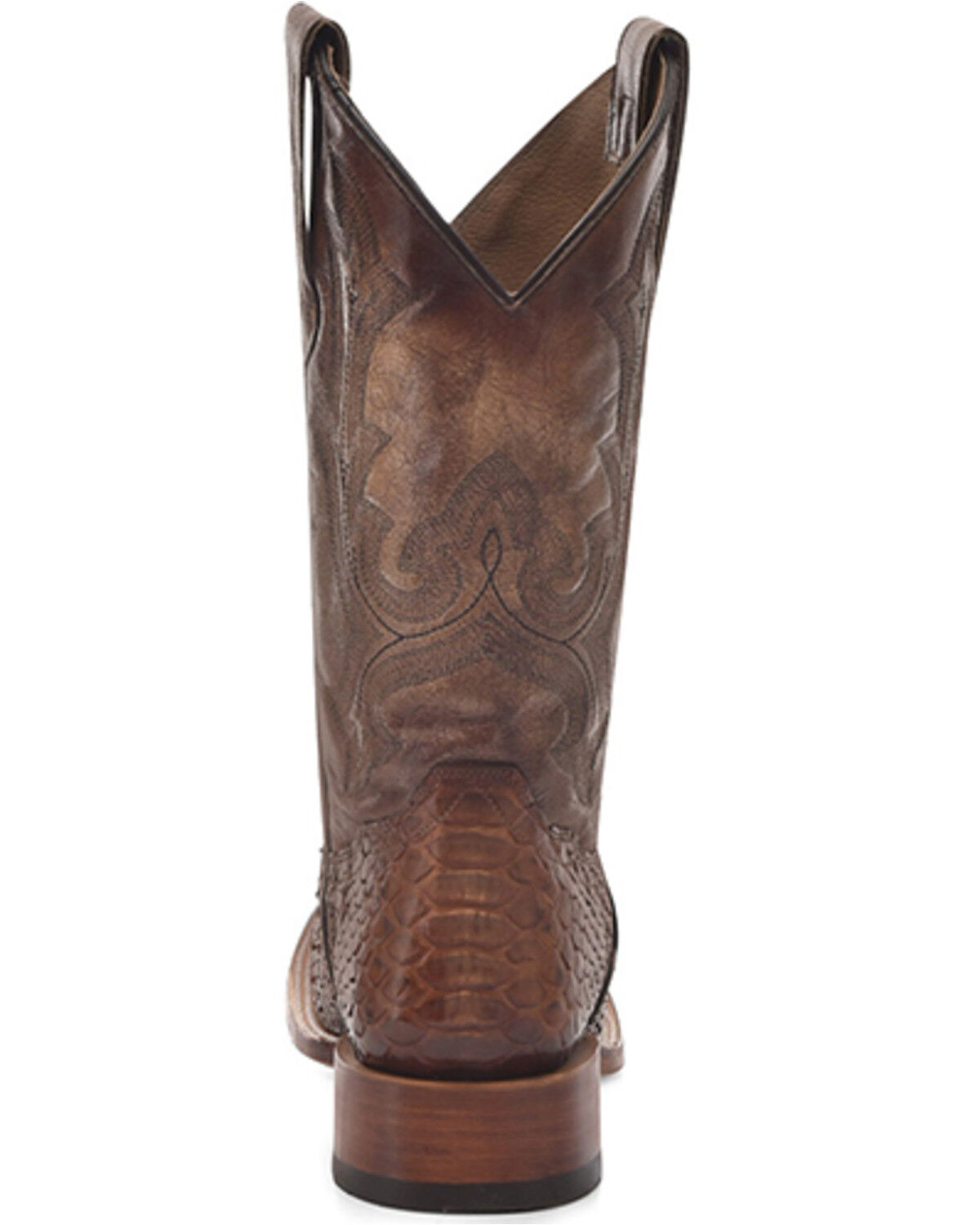 Image #5 - Corral Men's Shedron Exotic Python Western Boots - Broad Square Toe, Sand, hi-res