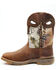 Double H Men's Kryptek Waterproof Western Boots - Broad Square Toe, Brown, hi-res