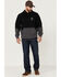 Image #2 - Cody James Men's FR Fleece Hooded Work Sweatshirt - Tall , Black, hi-res