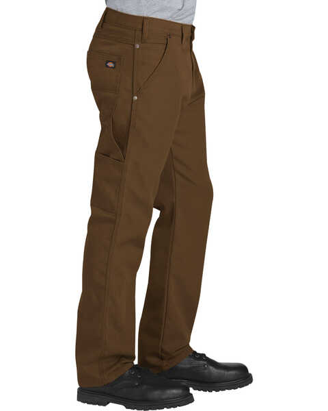 Image #2 - Dickies Men's Tough Max Carpenter Straight Pants, Brown, hi-res