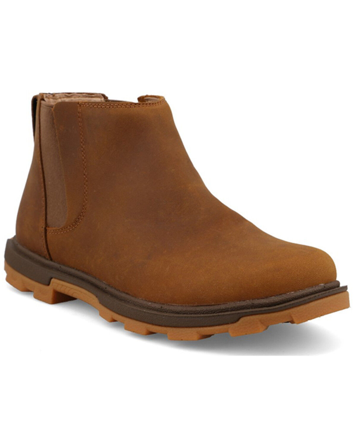 Image #1 - Twisted X Women's 4" UltraLite X™ Chelsea Boots - Round Toe, Pecan, hi-res