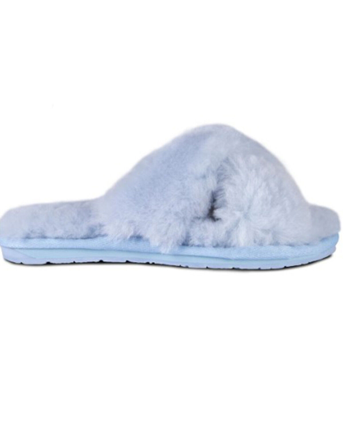 Image #1 - Cloud Nine Women's Emma Sheepskin Slippers, Blue, hi-res