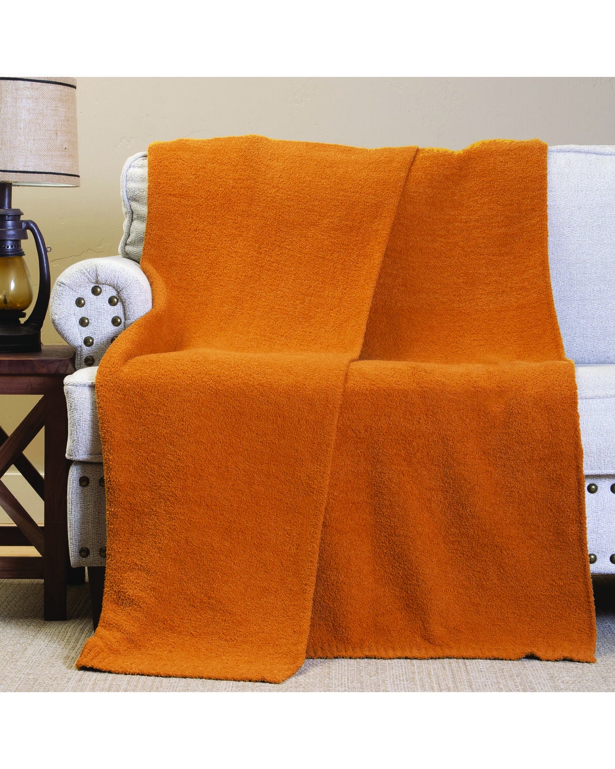 Carstens Home Marigold Rush Blanket, Gold, hi-res