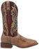 Dan Post Men's Rocksprings Western Performance Boots - Square Toe, Brown, hi-res