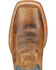 Ariat Men's Arena Rebound Western Performance Boots - Broad Square Toe, Tan, hi-res