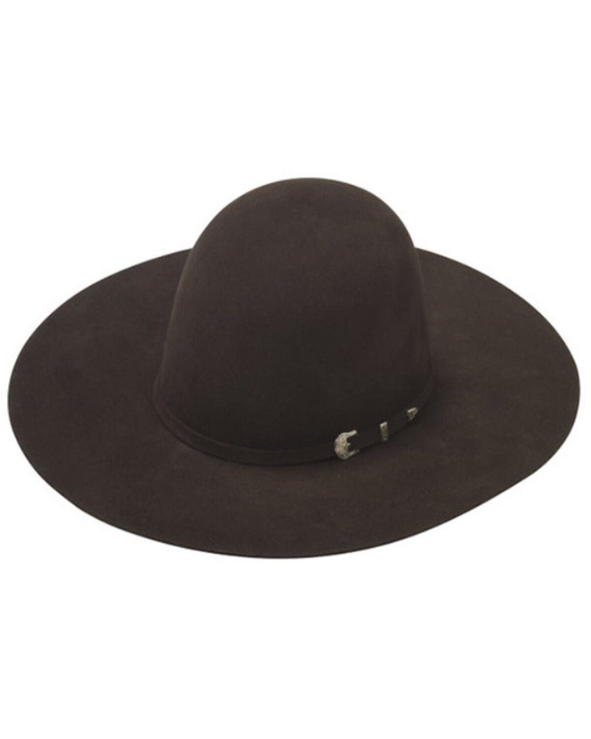 M & F Western Kids' Felt Cowboy Hat, Brown, hi-res