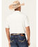 Cody James Men's Liberty Hill Floral Print Short Sleeve Snap Western Shirt , Cream, hi-res