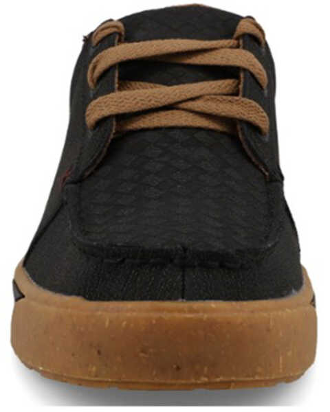 Image #4 - Twisted X Men's Kicks Casual Shoes - Moc Toe, Charcoal, hi-res