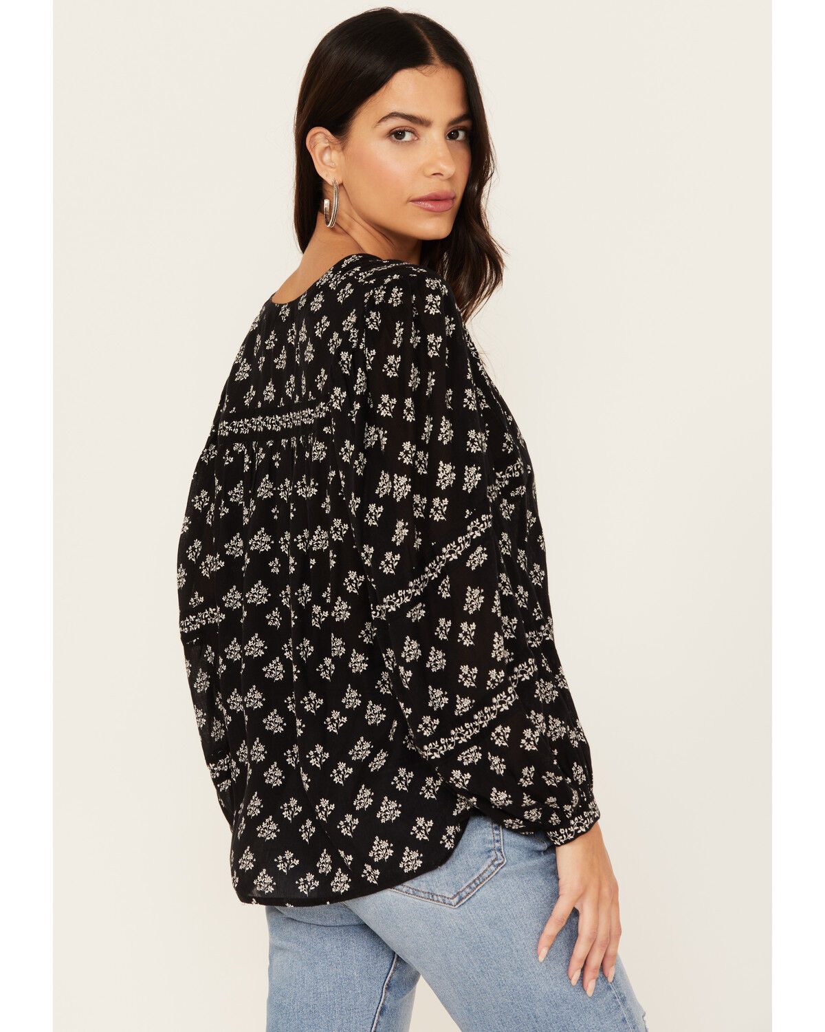 Image #4 - Bila Women's Valley Spring Top, Black, hi-res