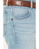 Image #2 - Wrangler Retro Men's WRT20 Fallon Light Wash Relaxed Bootcut Stretch Denim Jeans, Light Wash, hi-res