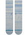 Image #2 - Stance Men's Marled Crew Socks, Steel Blue, hi-res