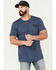 Image #2 - Moonshine Spirit&reg; Men's Heart Guitar Short Sleeve Graphic T-Shirt, Navy, hi-res