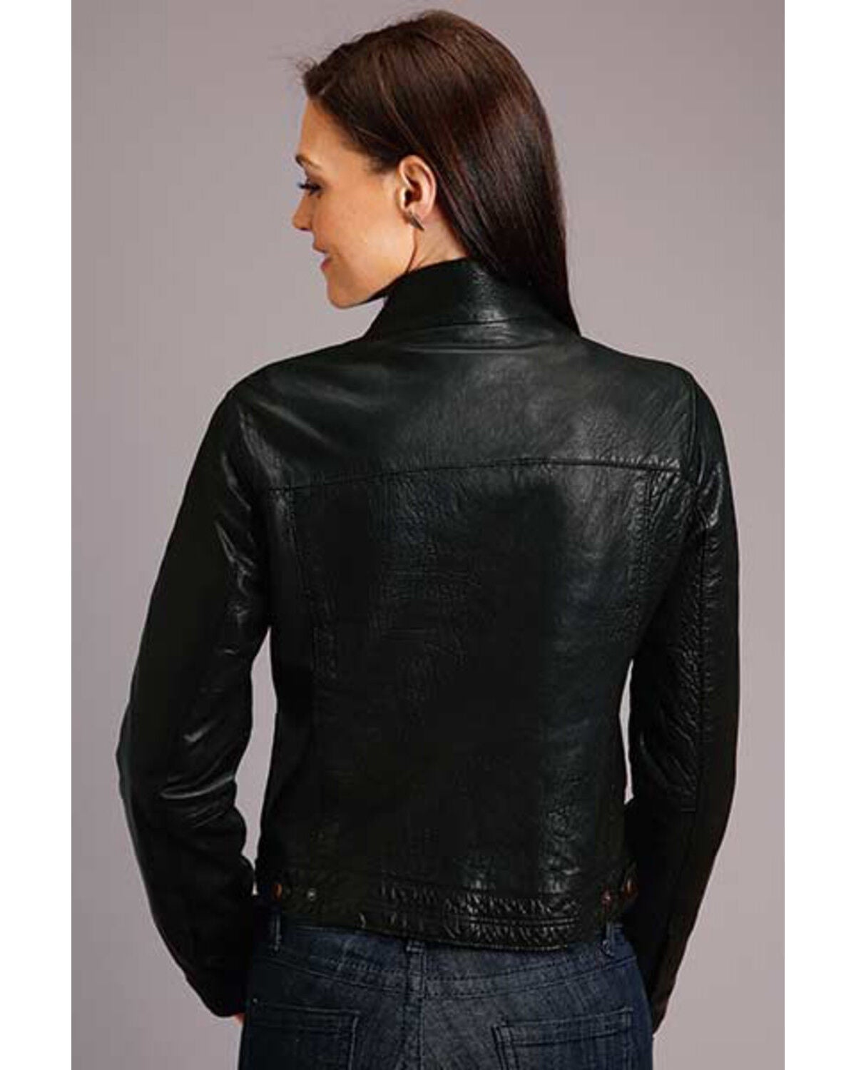 stetson leather jacket