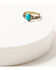 Shyanne Women's 5-piece Gold & Turquoise Ring Set, Gold, hi-res