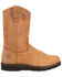 Georgia Boot Men's Farm and Ranch Wellington Boots - Round Toe, Tan, hi-res