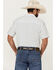 Image #4 - Gibson Trading Co Men's Reed Geo Print Short Sleeve Button-Down Western Shirt, White, hi-res