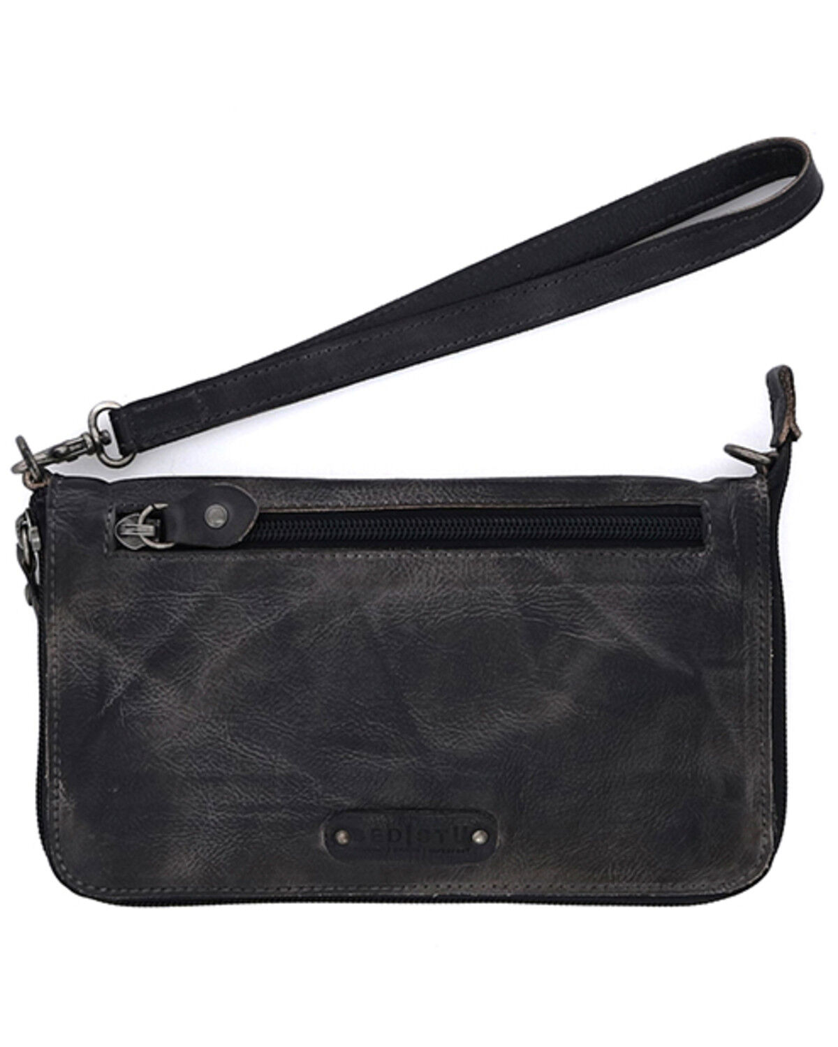 Image #2 - Bed Stu Women's Templeton II Wallet Wristlet Crossbody Bag, Black, hi-res