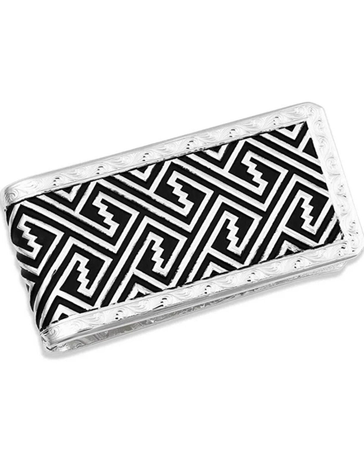 Image #1 - Montana Silversmiths Desert Twilight Southwestern Money Clip, Silver, hi-res