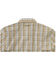 Image #3 - Carhartt Men's Force Plaid Short Sleeve Shirt, Khaki, hi-res