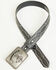 Image #2 - Cody James Boys' Deacon Rodeo Wild Buckle Belt, Black, hi-res