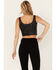 Idyllwind Women's Jasper Leather Bustier, Black, hi-res