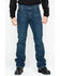 Image #5 - Wrangler Men's FR Advanced Comfort Slim Bootcut Work Jeans , Blue, hi-res