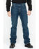 Image #5 - Wrangler Men's FR Advanced Comfort Slim Bootcut Work Jeans, Blue, hi-res