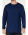 Image #3 - Hawx Men's FR Graphic Long Sleeve Work T-Shirt, Blue, hi-res